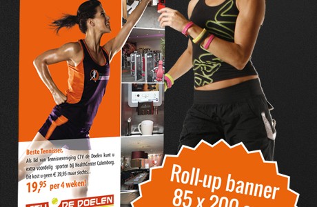 Roll-up Banner tijdelijk extra voordelig