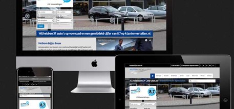 Website volgens het ‘responsive’ principe