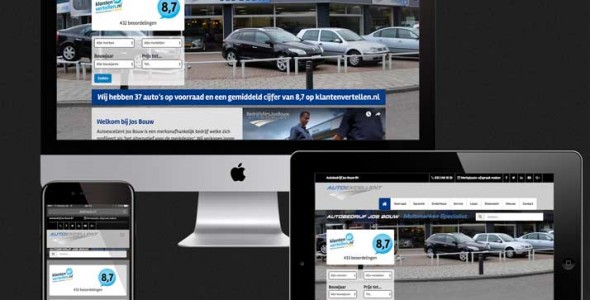 Website volgens het ‘responsive’ principe