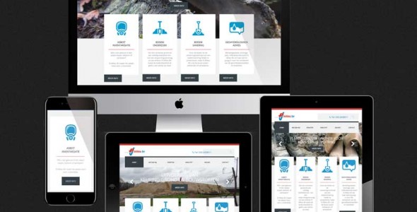 Responsive website met CMS