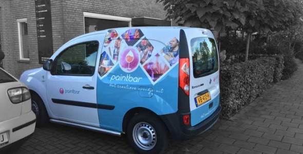 Belettering Paintbar Nederland